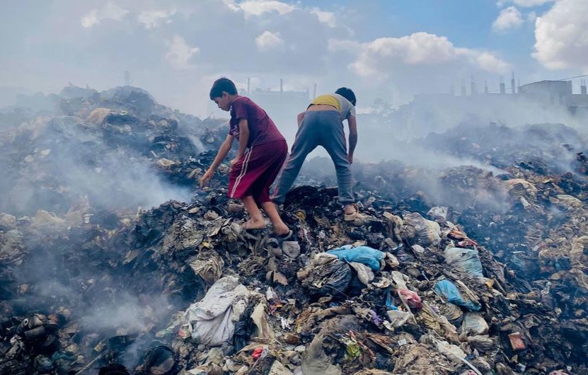 Israel impide a la ONU recoger la basura de Gaza provocando condiciones “extremadamente terribles”