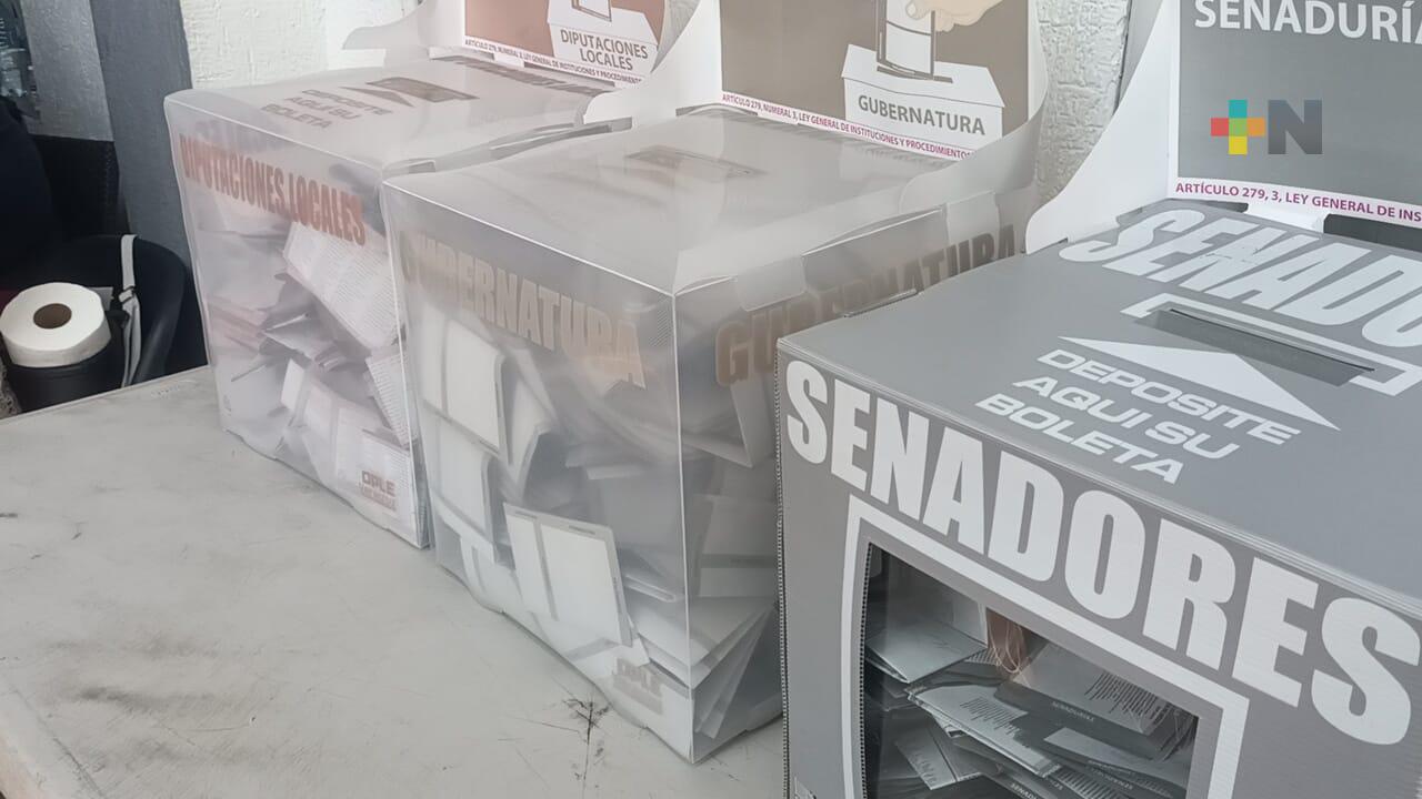 Inició cierre de casillas y conteo de boletas electorales en Martínez de la Torre