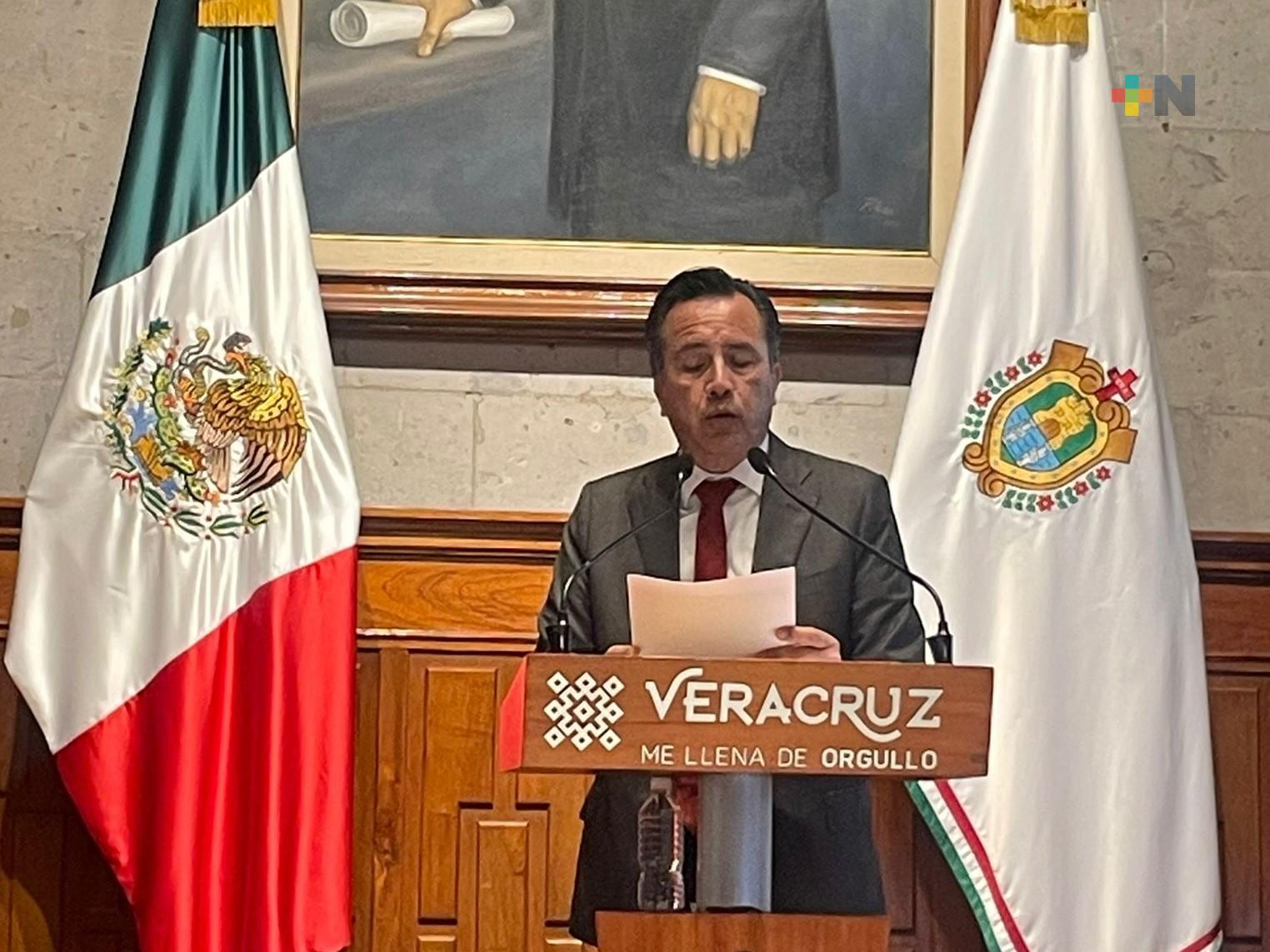 Cuitláhuac García celebra resultados y se congratula de tranquilidad en jornada comicial
