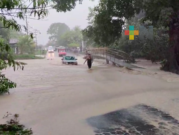 Afectaciones por depresión tropical en la región centro norte  de Veracruz