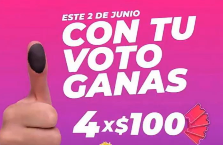 Promociones para después de emitir tu voto