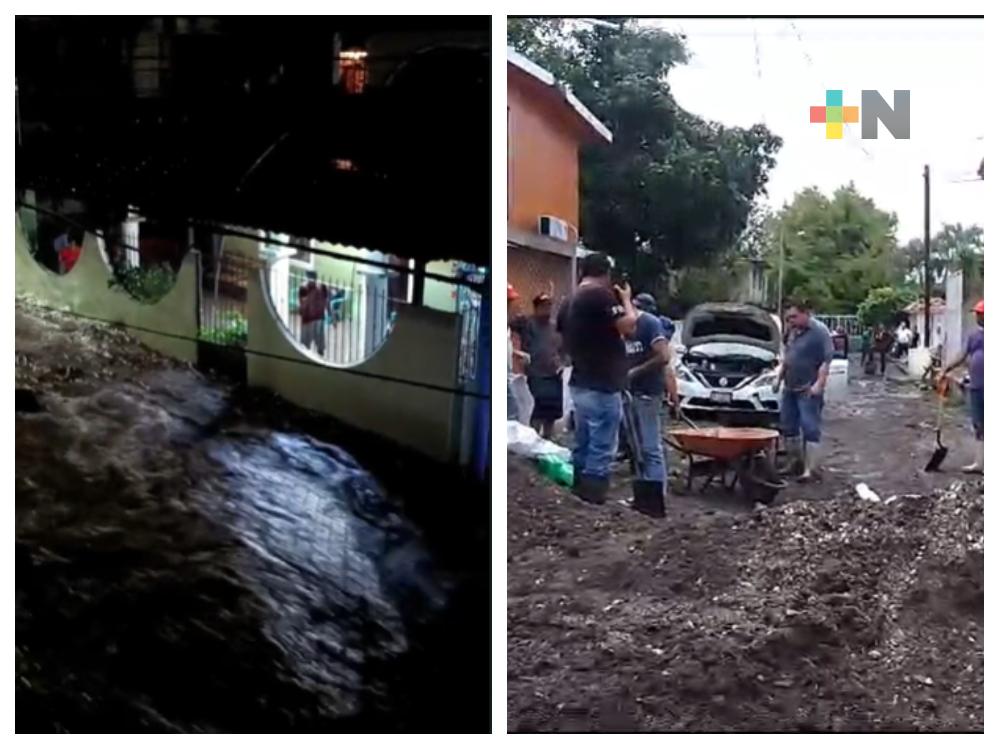 Centenar de habitantes afectados en región de Cerro Gordo y Plan del Río por lluvias