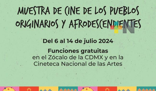 Cineastas indígenas y afrodescendientes llegarán al Zócalo de la CDMX