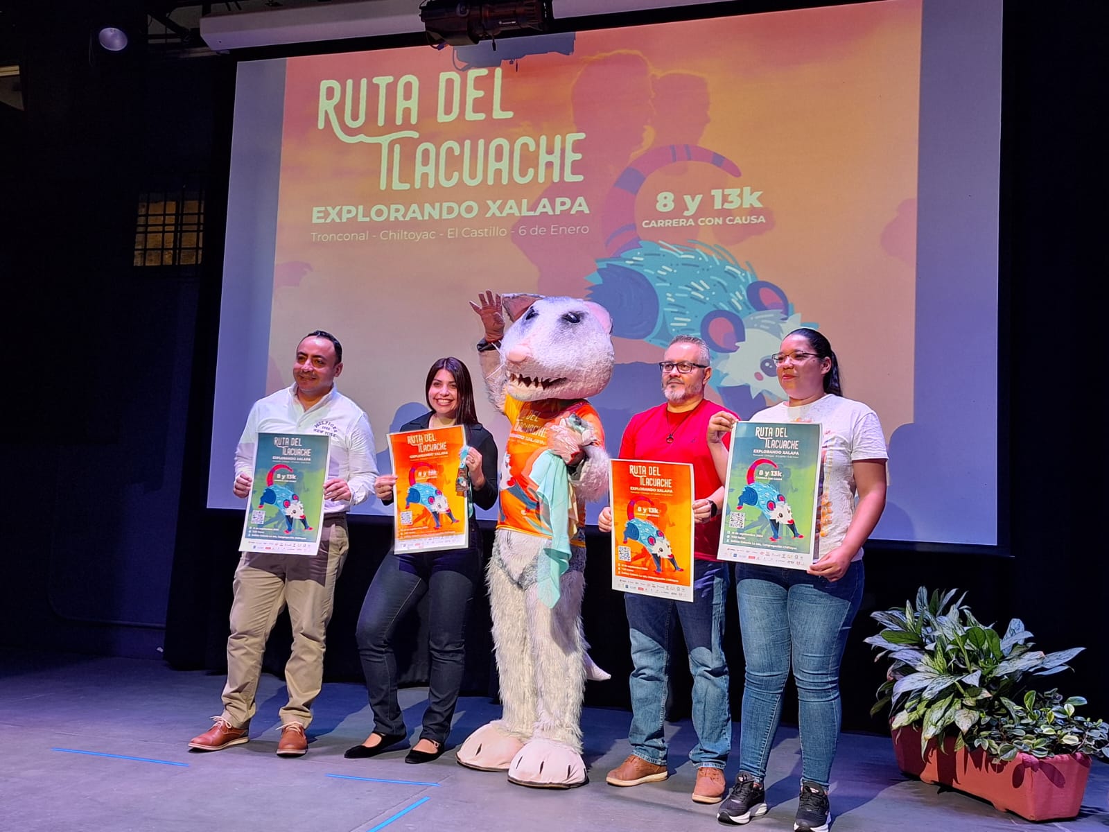 Invita ayuntamiento de Xalapa a participar en Ruta del Tlacuache, carrera con causa