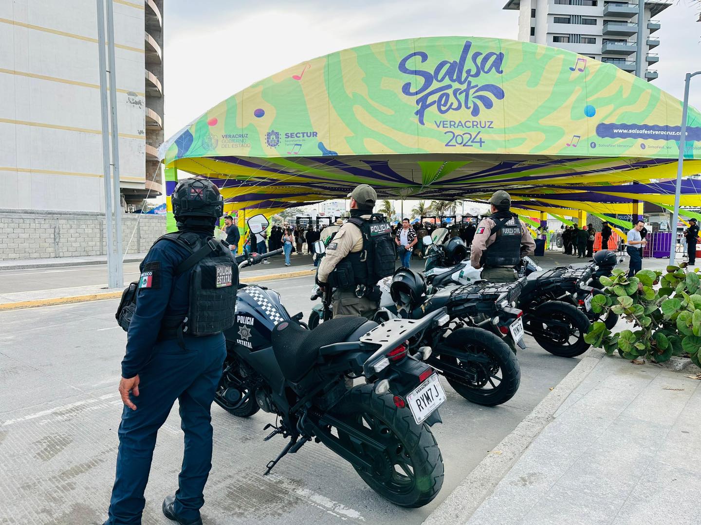 Dos mil 665 elementos de seguridad para cuidar a los asistentes al Salsa Fest