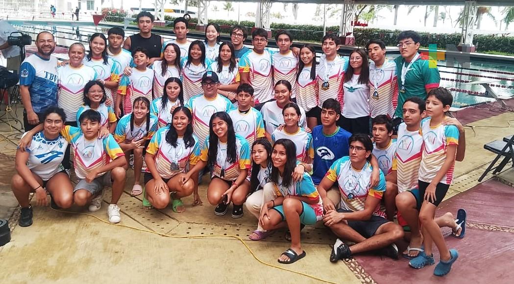 Veracruz es campeón Regional de Natación Zona Sur
