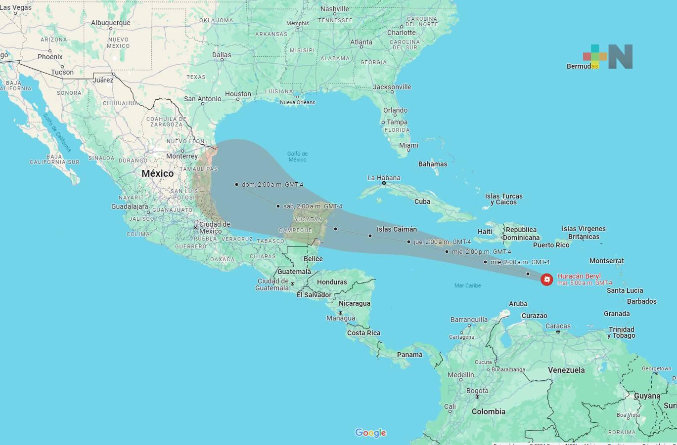 Se mantiene Aviso especial por temporal lluvioso, se vigila trayectoria de «Beryl»: Gobernador