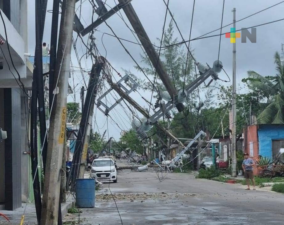 Saldo blanco en Quintana Roo tras el paso de «Beryl», informa la CNPC