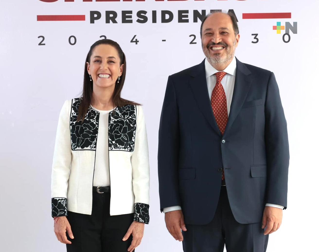 Lázaro Cárdenas será el jefe de la Oficina de Presidencia: Claudia Sheinbaum