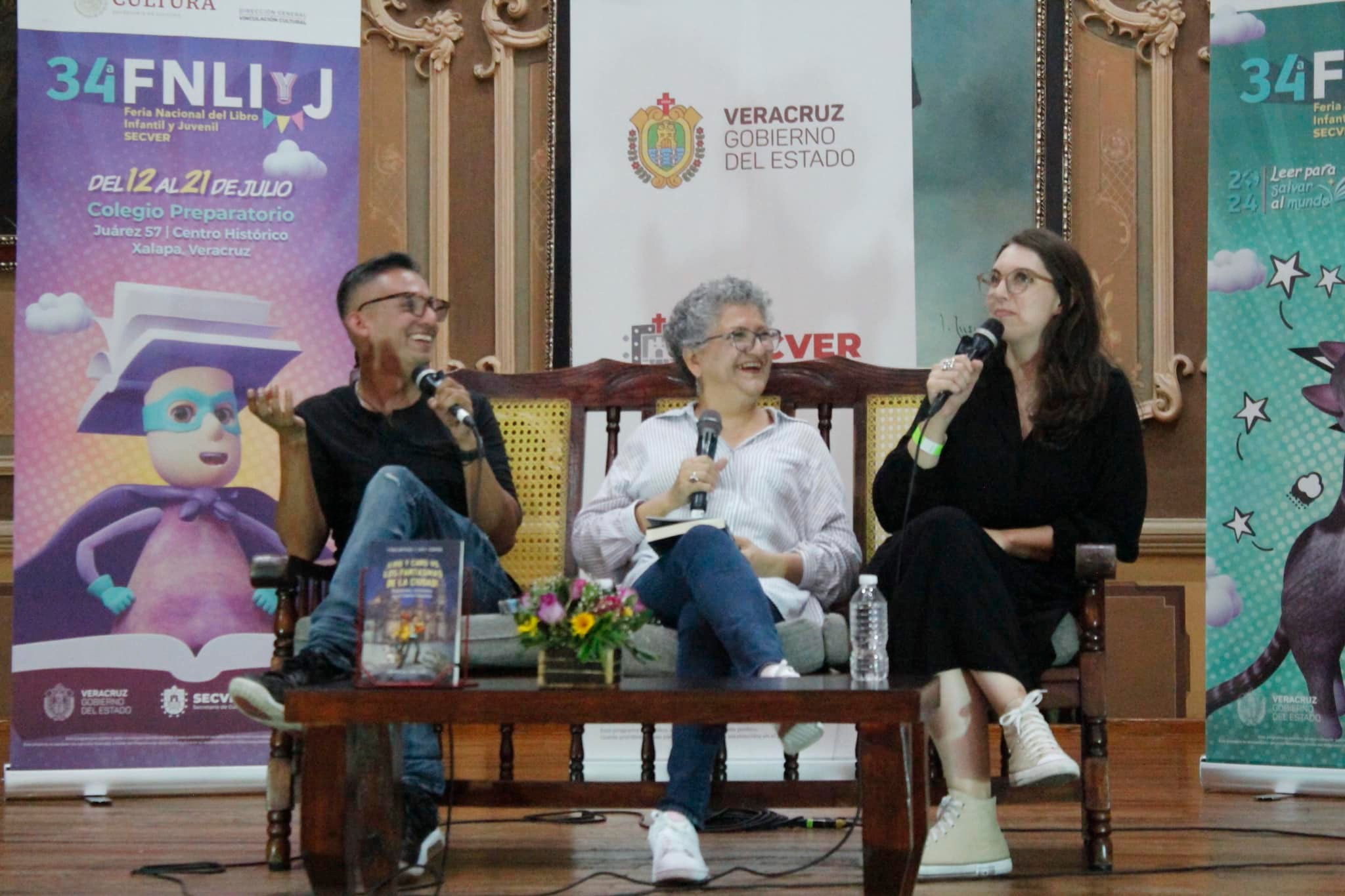 Presentan el libro ¡Luis y Caro vs. Los fantasmas de la ciudad! en FNLIyJ