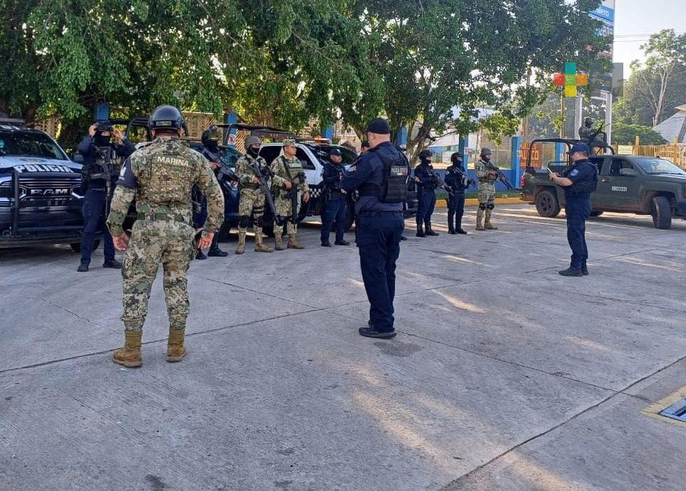SSP y fuerzas federales refuerzan seguridad en Texistepec, Acayucan y San Juan Evangelista