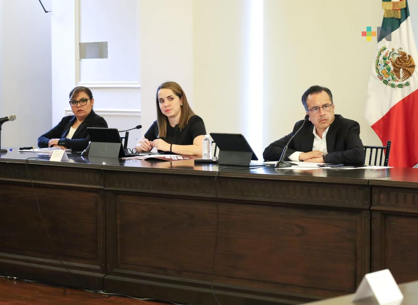 Cuitláhuac García encabezó la tercera sesión del Consejo Estatal de Salud para el Bienestar