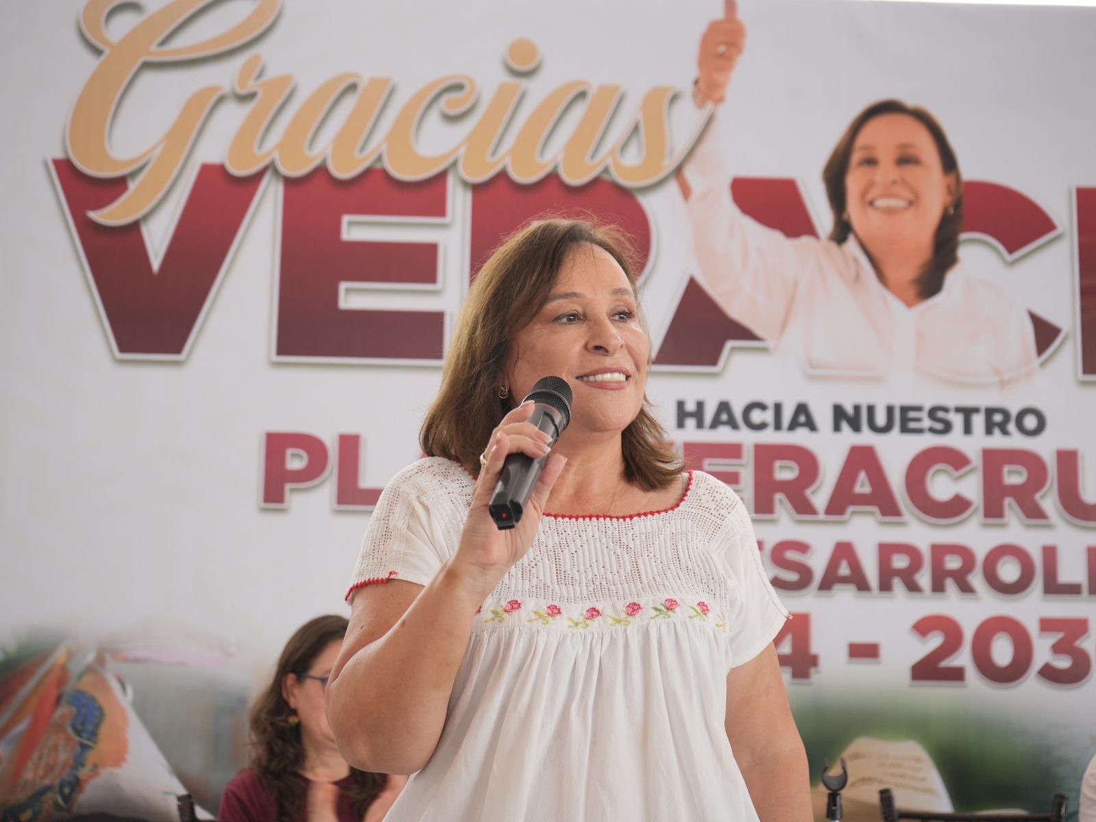 La mayor rendición de cuentas, el triunfo rotundo, afirma Rocío Nahle desde Pánuco