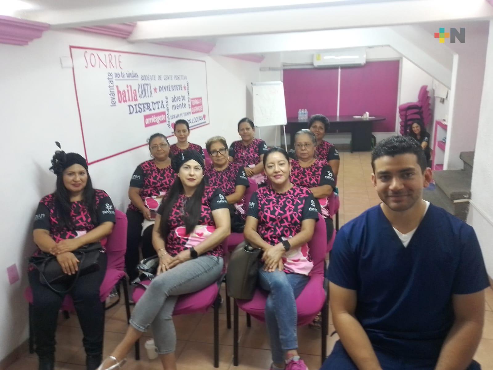 Casa MAM imparte platicas a mujeres con cáncer de mama