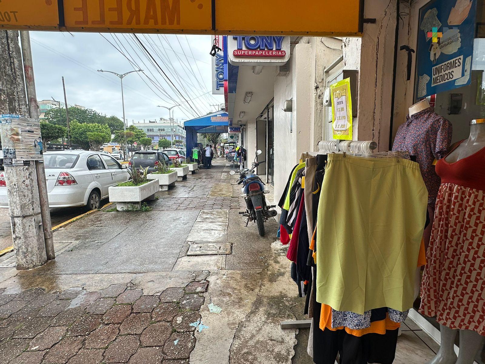 Ayuntamiento de Coatza no permitirá invasión de vía pública con exhibición de productos