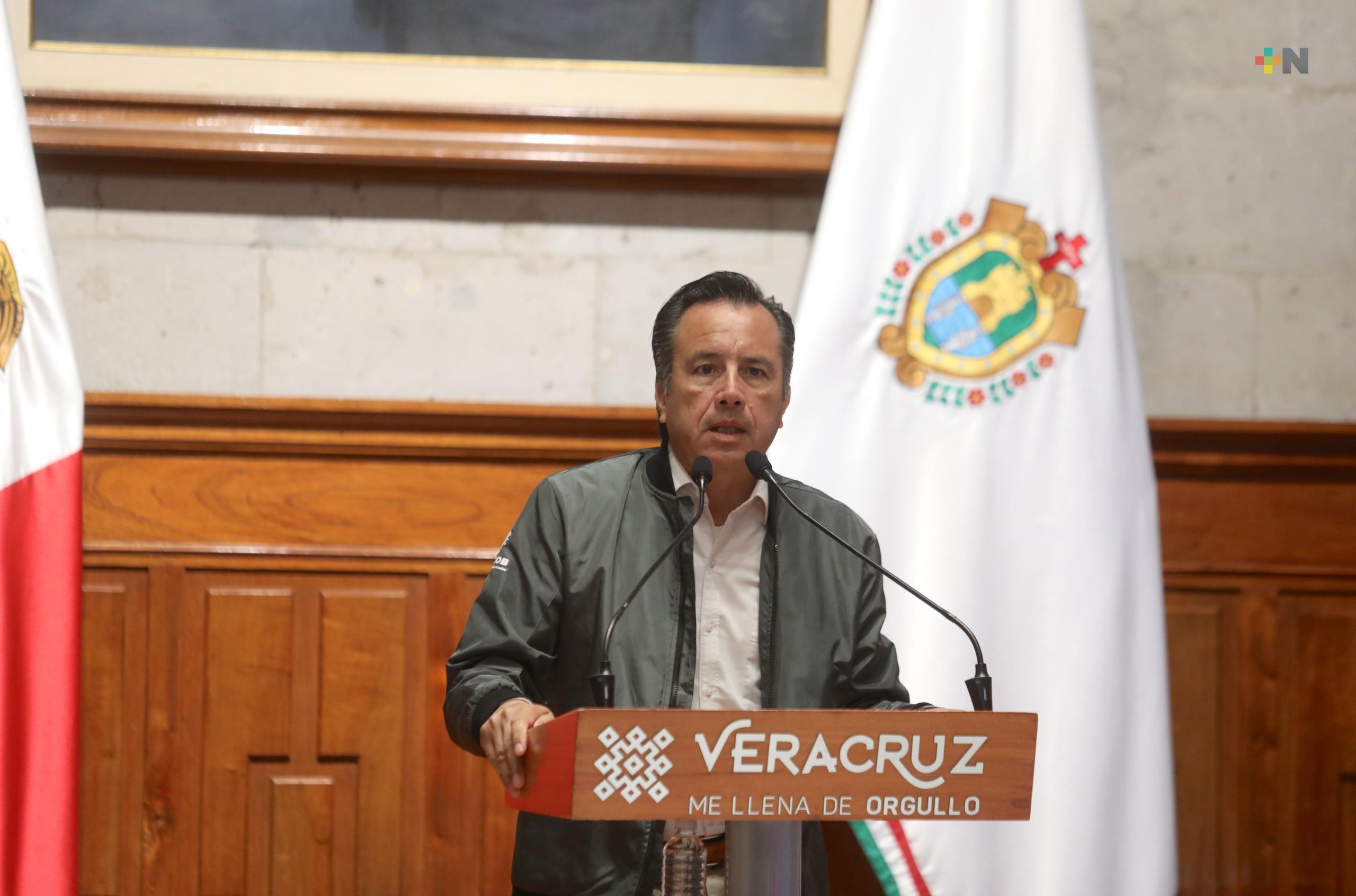 Pide Gobernador acudir a canales oficiales para informarse de condiciones climáticas