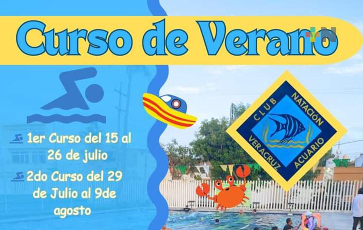Dará inicio el Curso de Verano del Club Acuario