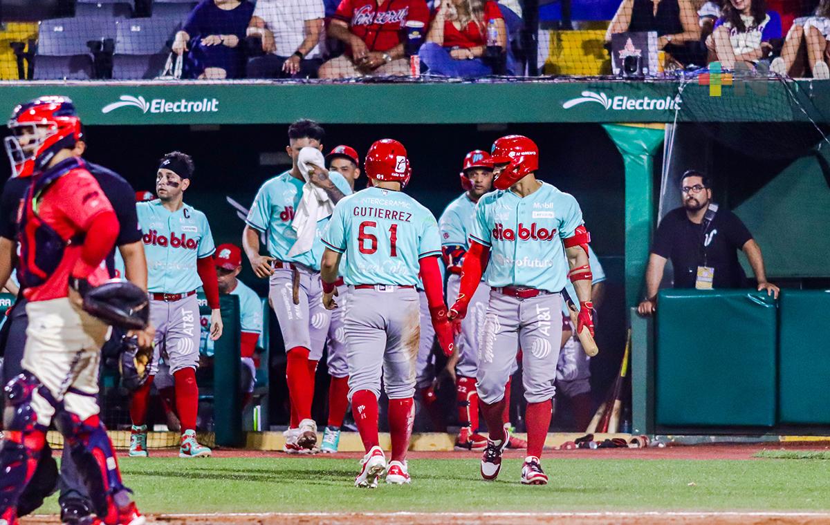 Diablos Rojos toma ventaja sobre El Águila en el Beto Ávila