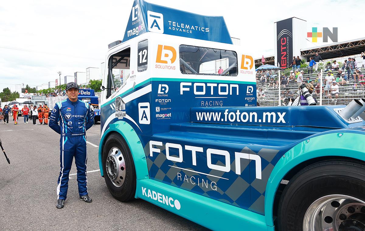 Enrique Baca de Foton a mejorar posiciones en los Tractocamiones
