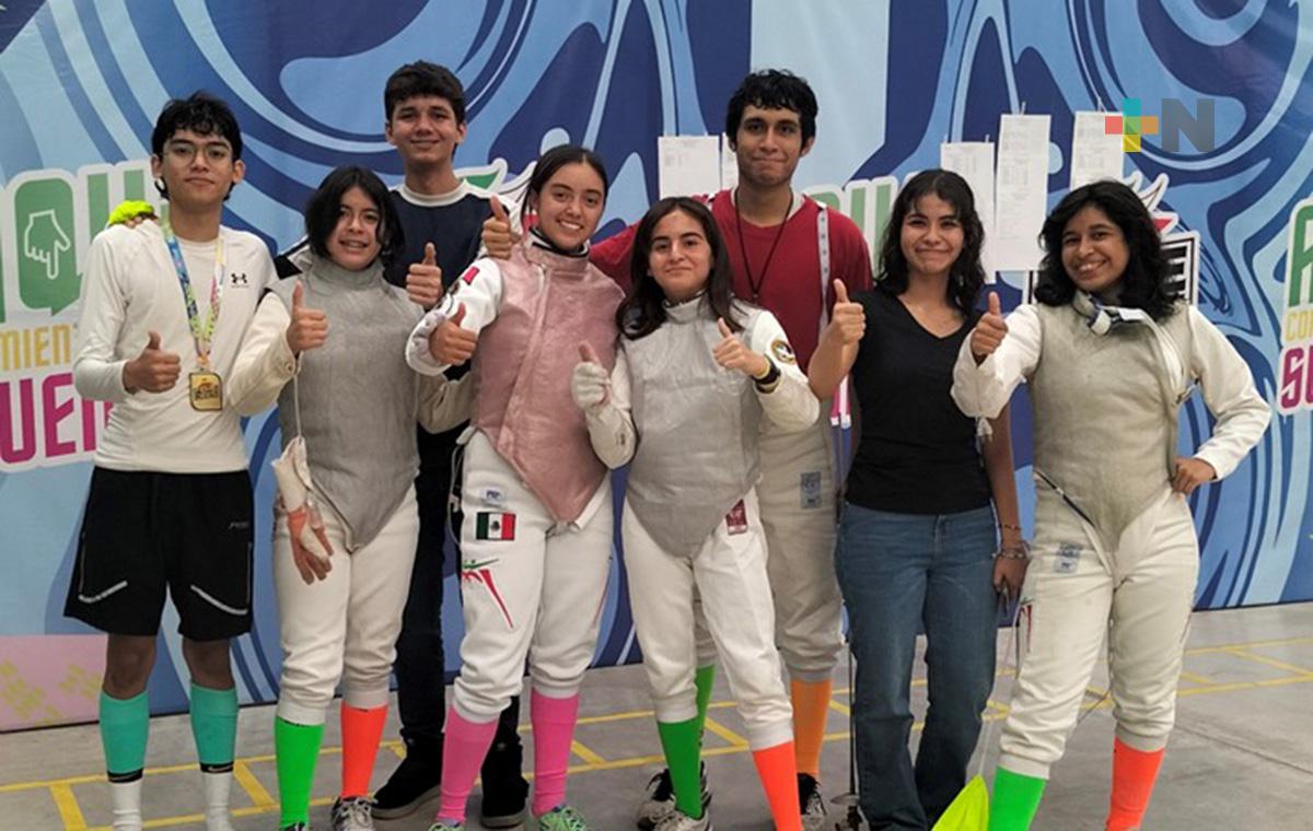 Suma medallas el Club Heroico de Esgrima en Gimnasiada Nacional