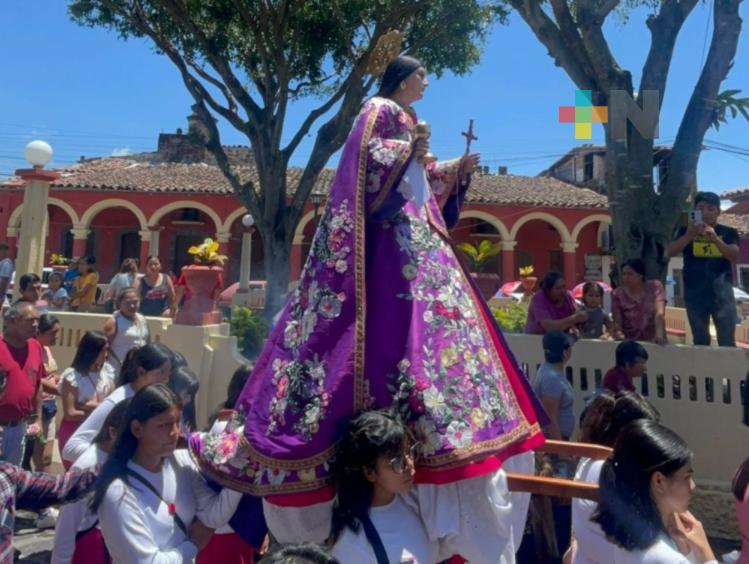 En Xico celebran a su santa patrona María Magdalena