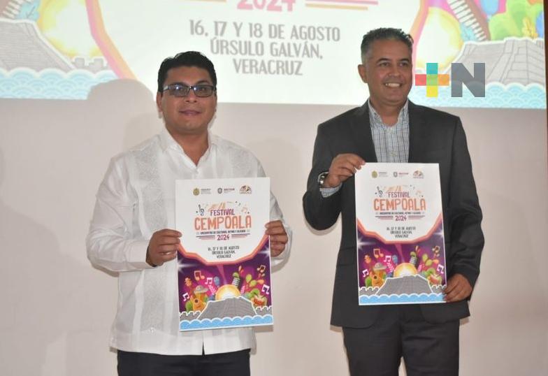 Del 16 al 18 de agosto llevarán a cabo segundo Festival de Cempoala