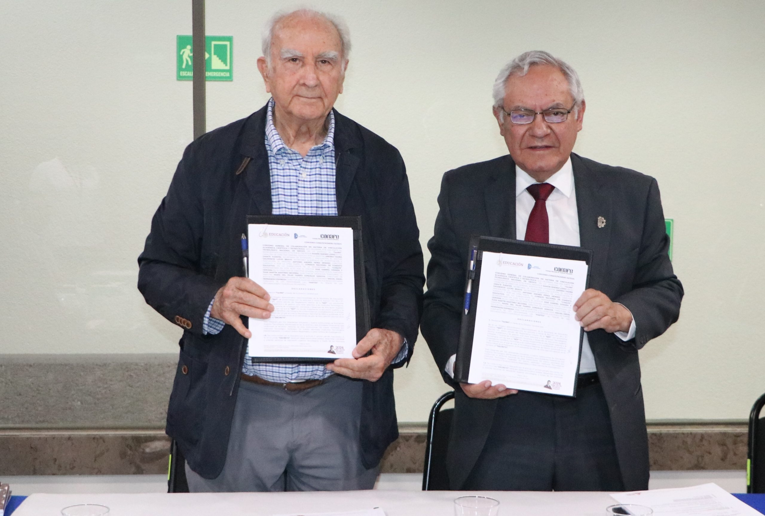 Firman Conafe y TecNM vinculación académica, científica y tecnológica