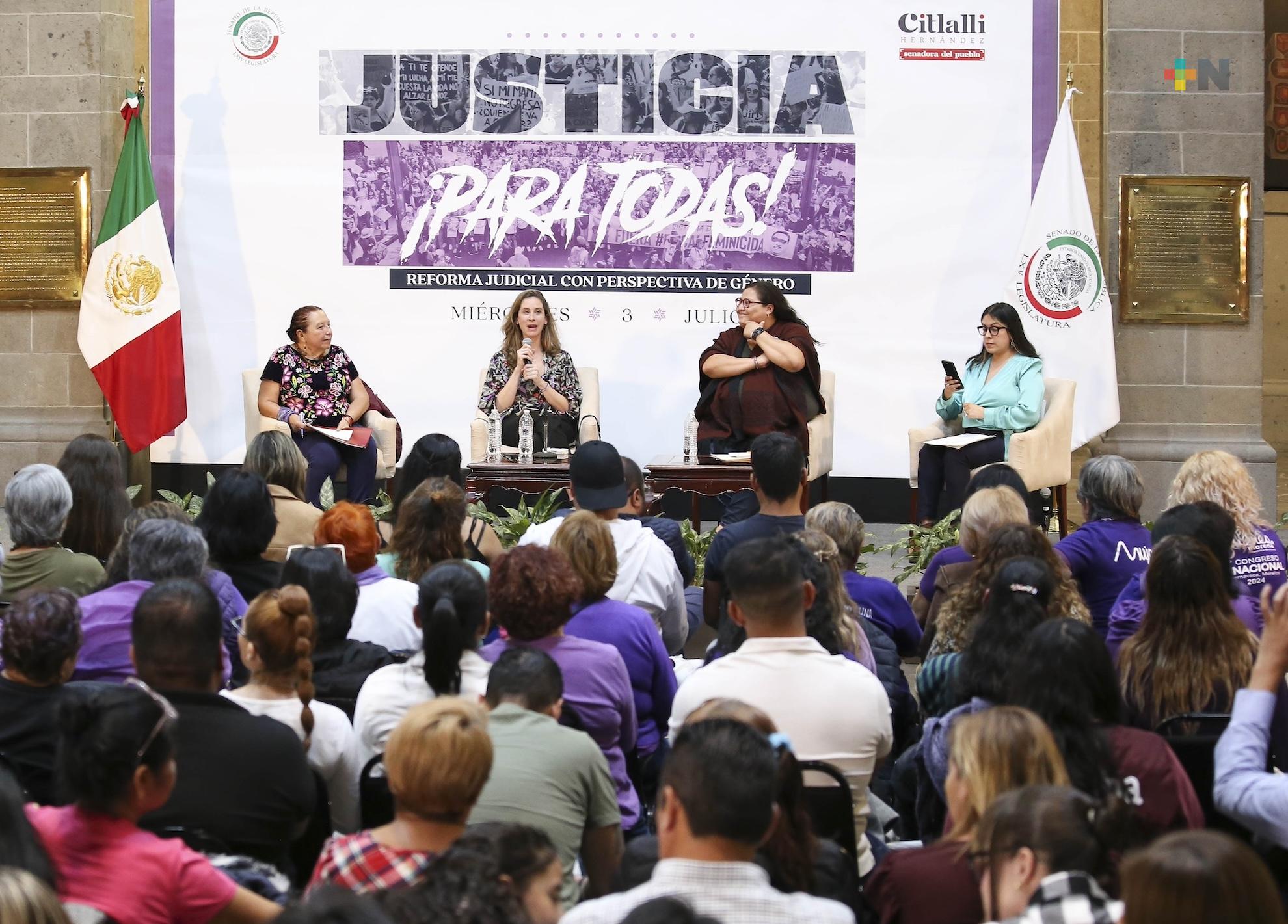 Sistema judicial mexicano tiene una deuda con las mujeres, destacan en el Senado