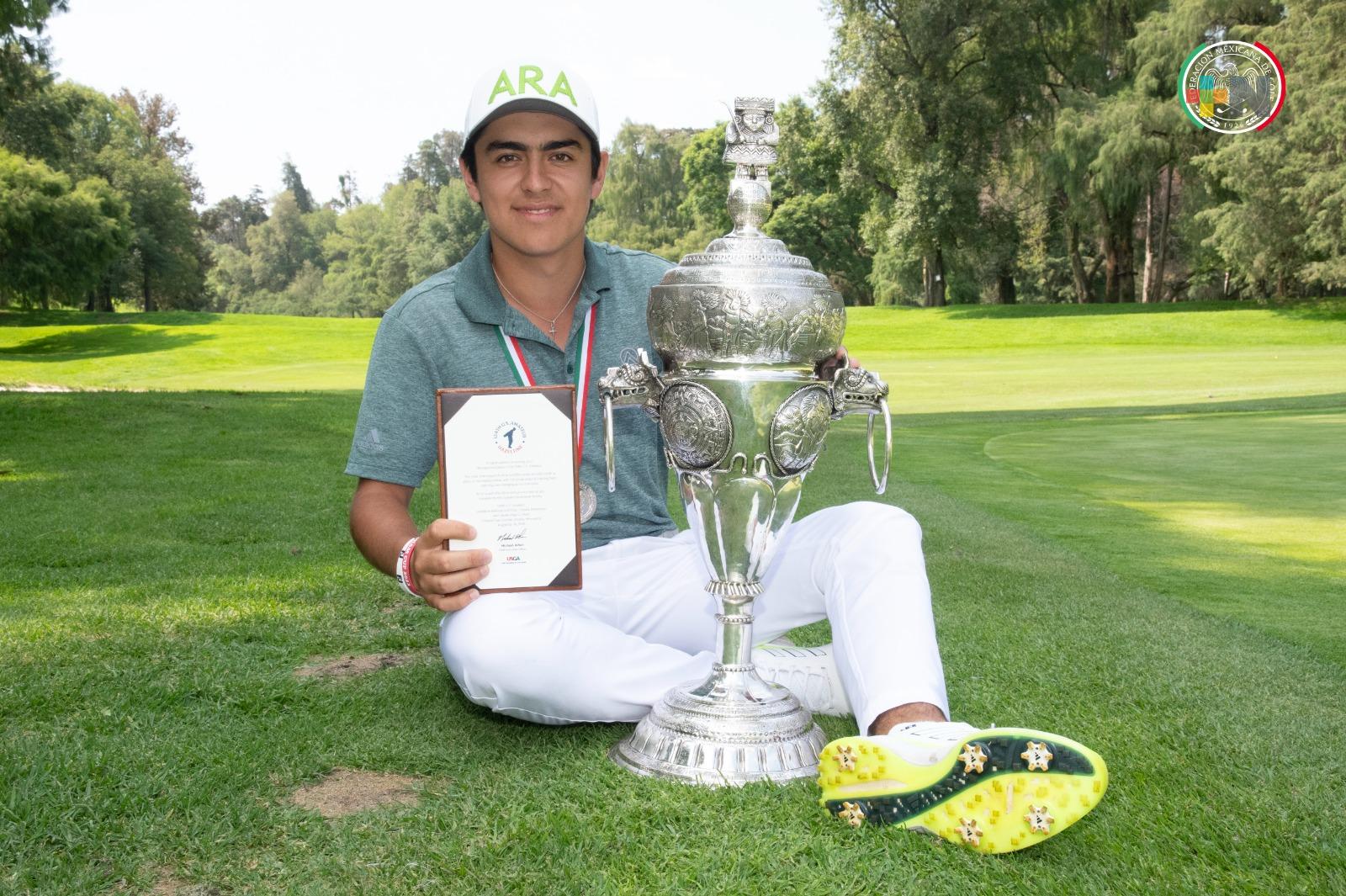 Gerardo Gómez triunfa en el Campeonato Nacional Amateur de Golf