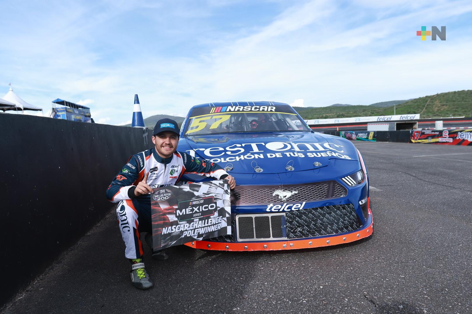 Giancarlo Vecchi saldrá primero en NASCAR Challenge, en la “San Luis Capital 200”