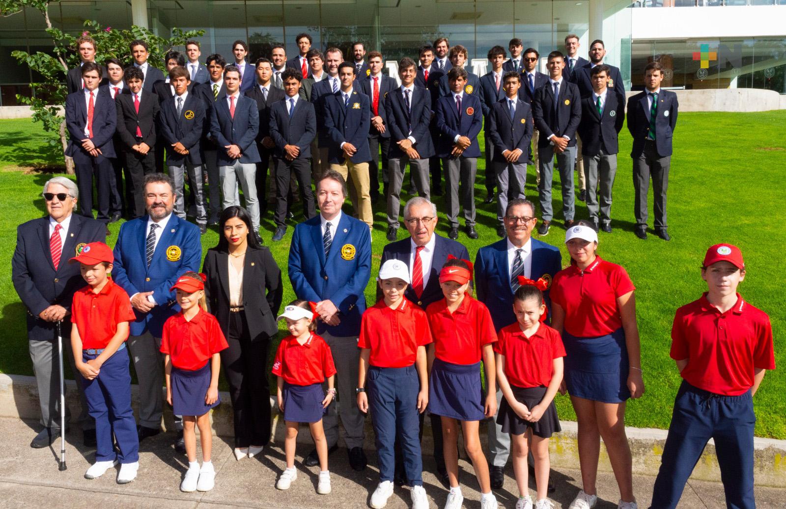 Inauguran el Campeonato Nacional Amateur de Golf