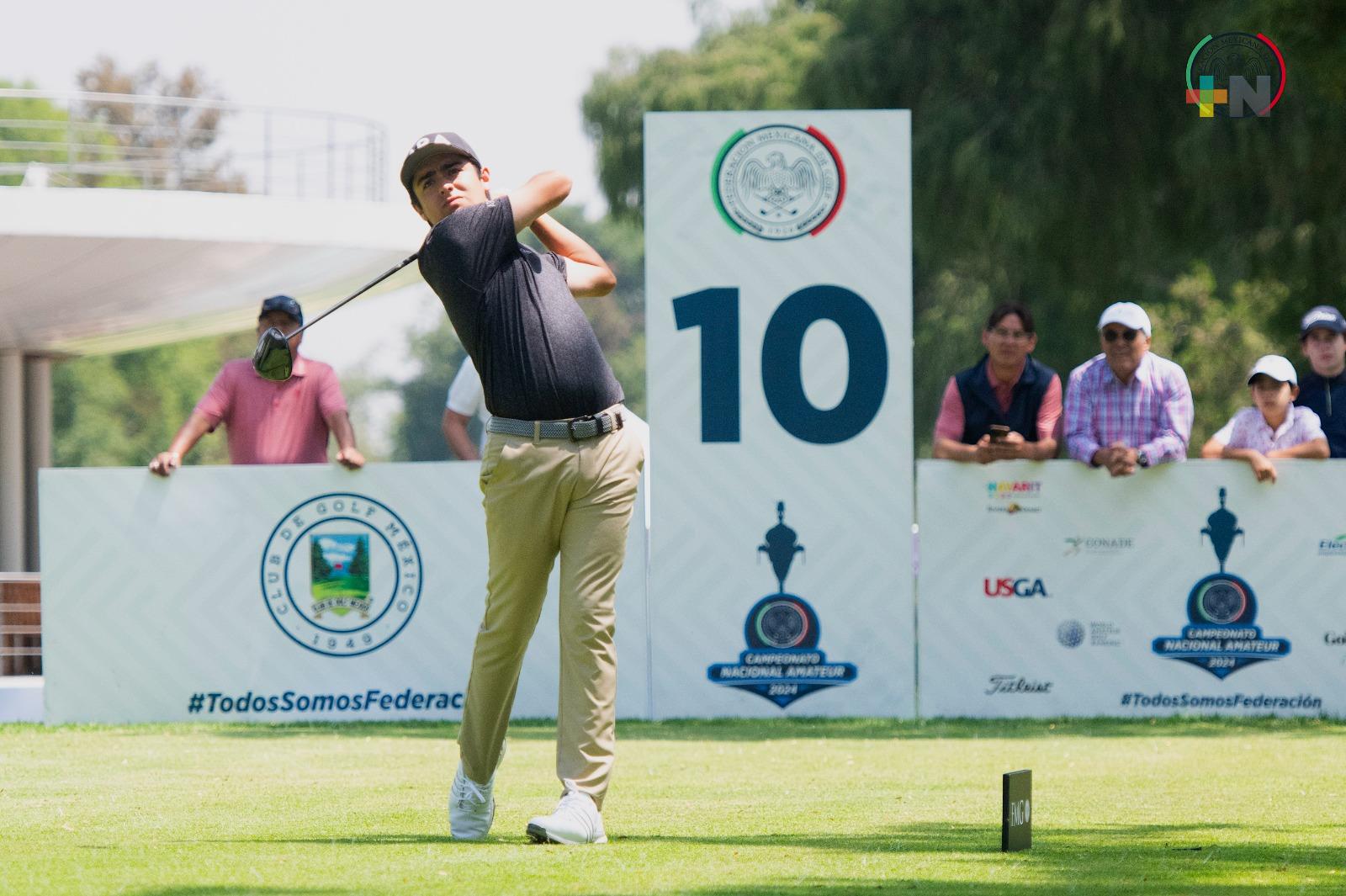 Gerardo Gómez toma la delantera en el Campeonato Nacional de Golf Amateur