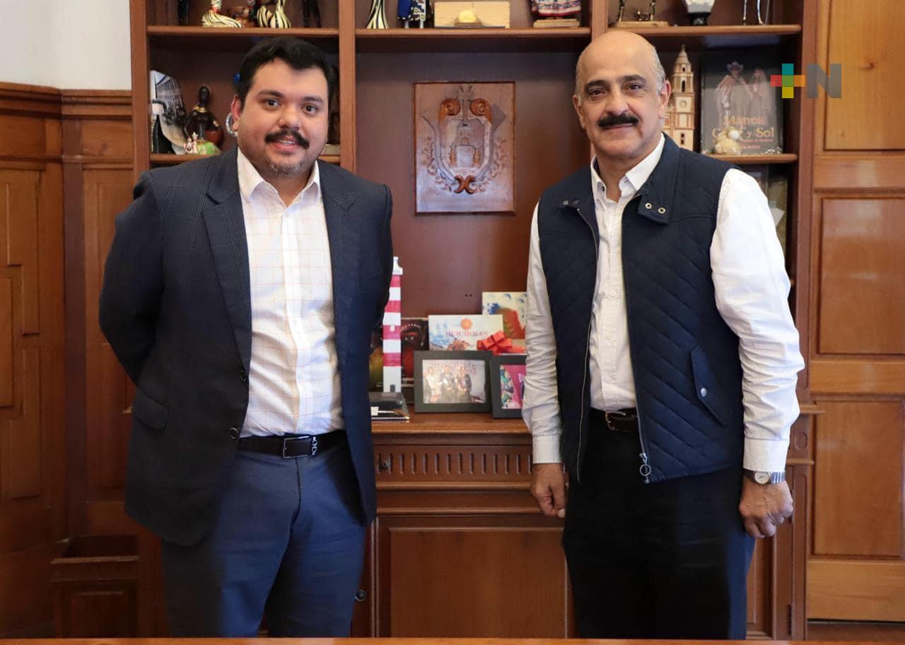 Carlos Juárez y Ricardo Ahued inician proceso de entrega-recepción de la Segob