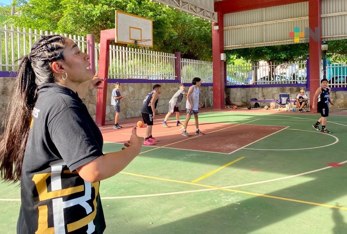 Realizan con éxito el «Summer Basketball Camp» en Coatzacoalcos
