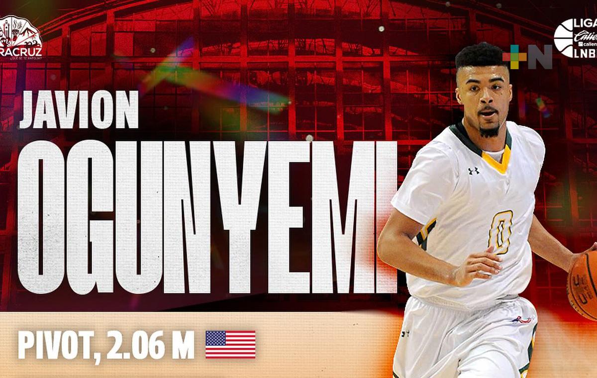 Estadounidense Javion Ogunyemi,  es jugador de Halcones Rojos