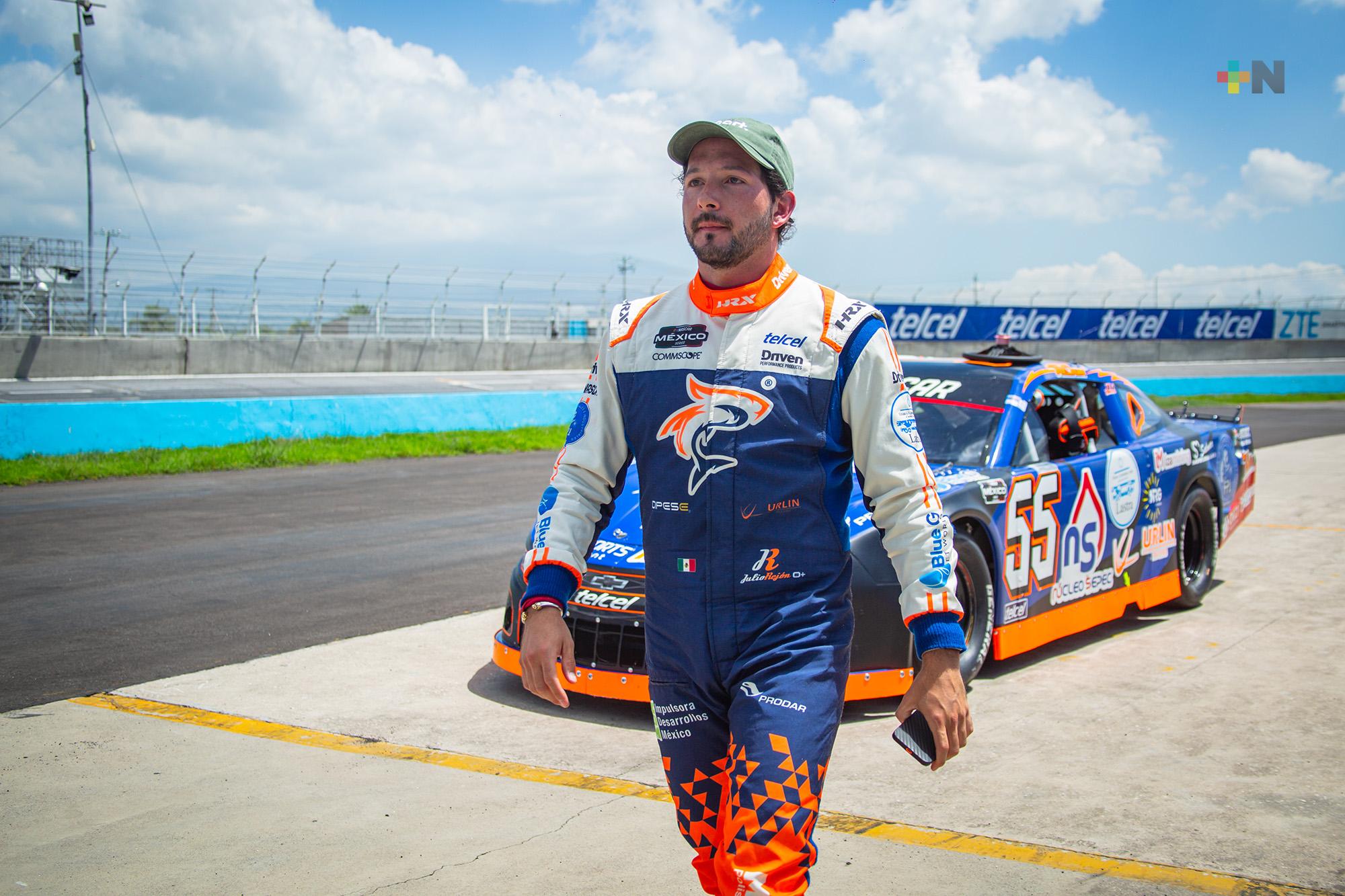Julio Rejón quedó fuera del podio en sexta fecha de NASCAR México Series