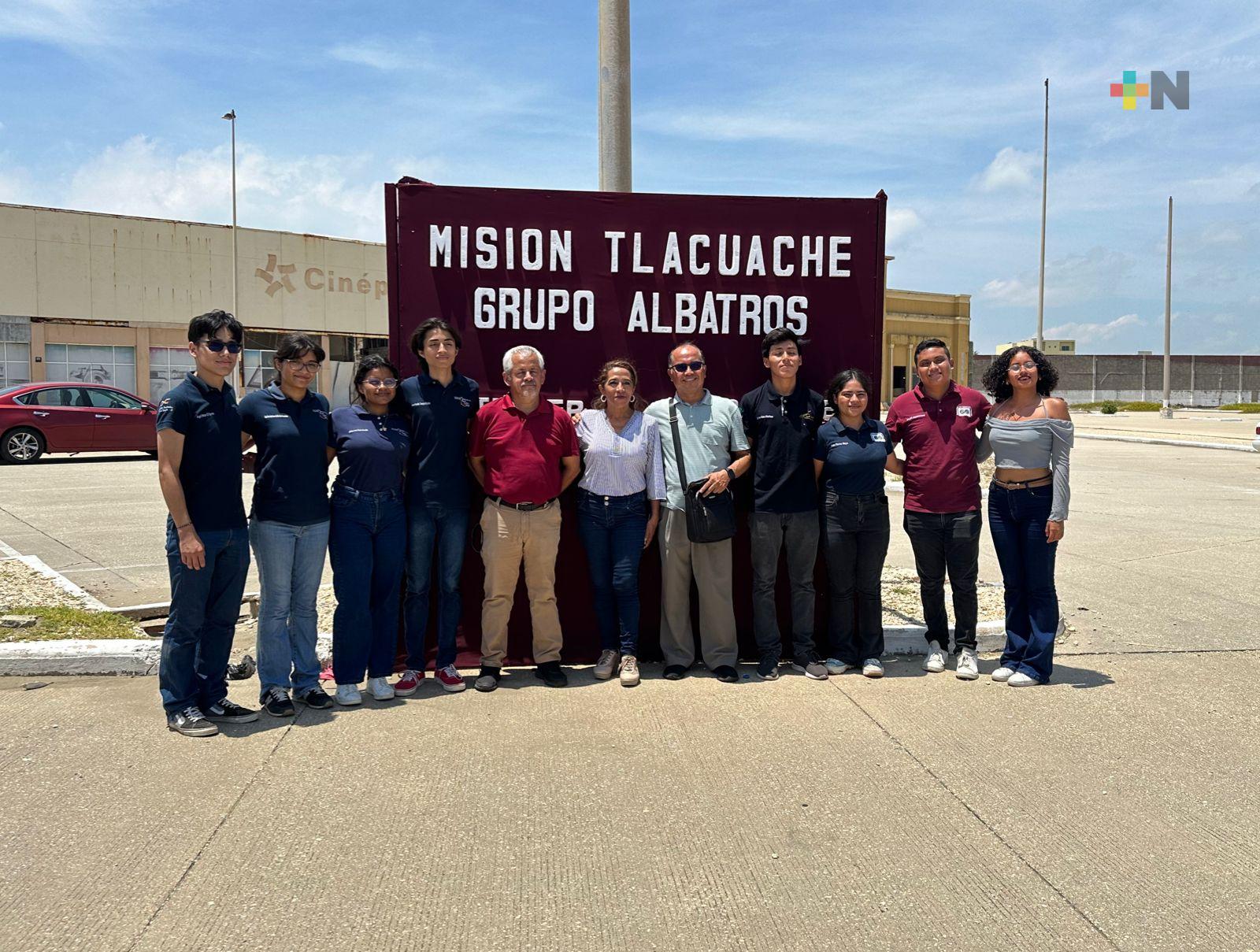 Misión Tlacuache apoya a jóvenes que competirán en olimpiada nacional