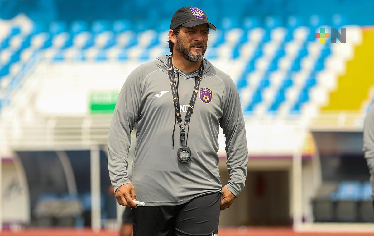 Martín Calderón es el nuevo director técnico de Racing de Veracruz