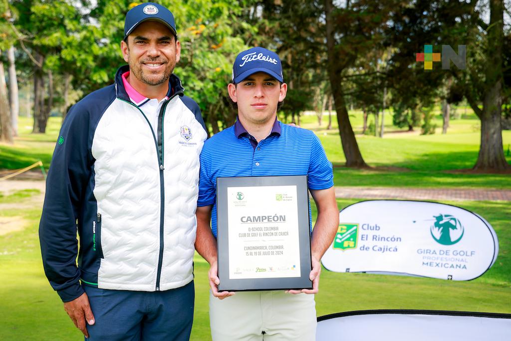 Nicolás Quintero fue triunfador de la tercera Escuela de Calificación para la GPM