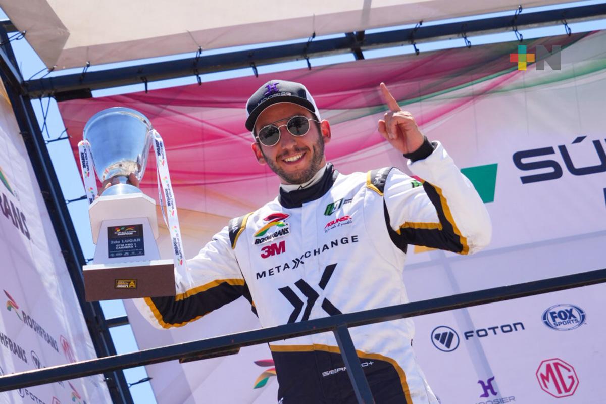 Pepe Sierra se sube al podio en Súper Copa Aguascalientes