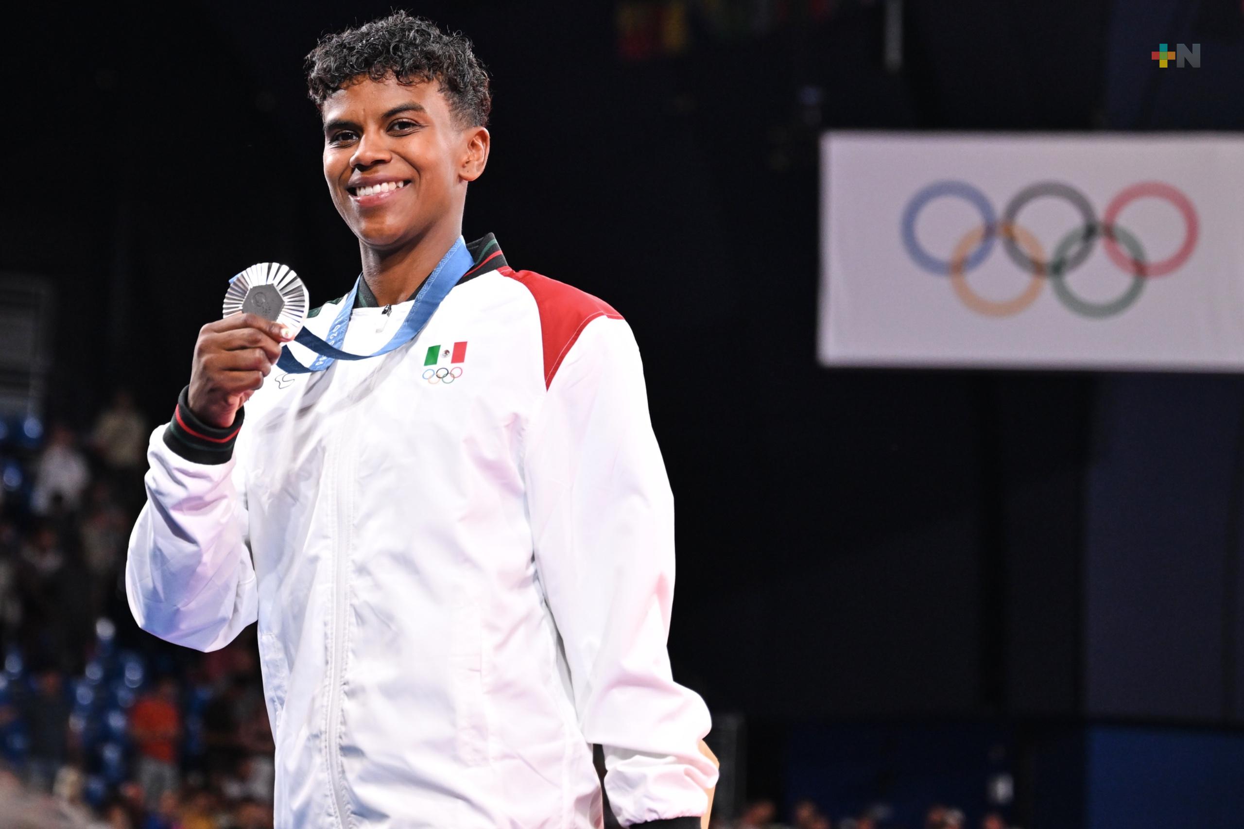 ¡Histórica! Judoca mexicana Prisca Awiti gana plata en París 2024