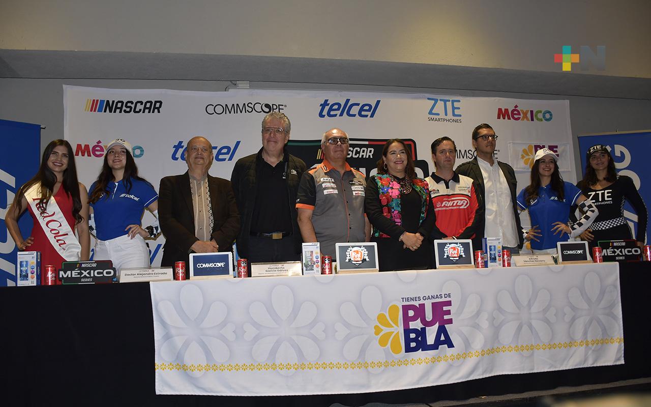 En Puebla presentan el Gran Premio de NASCAR México Series