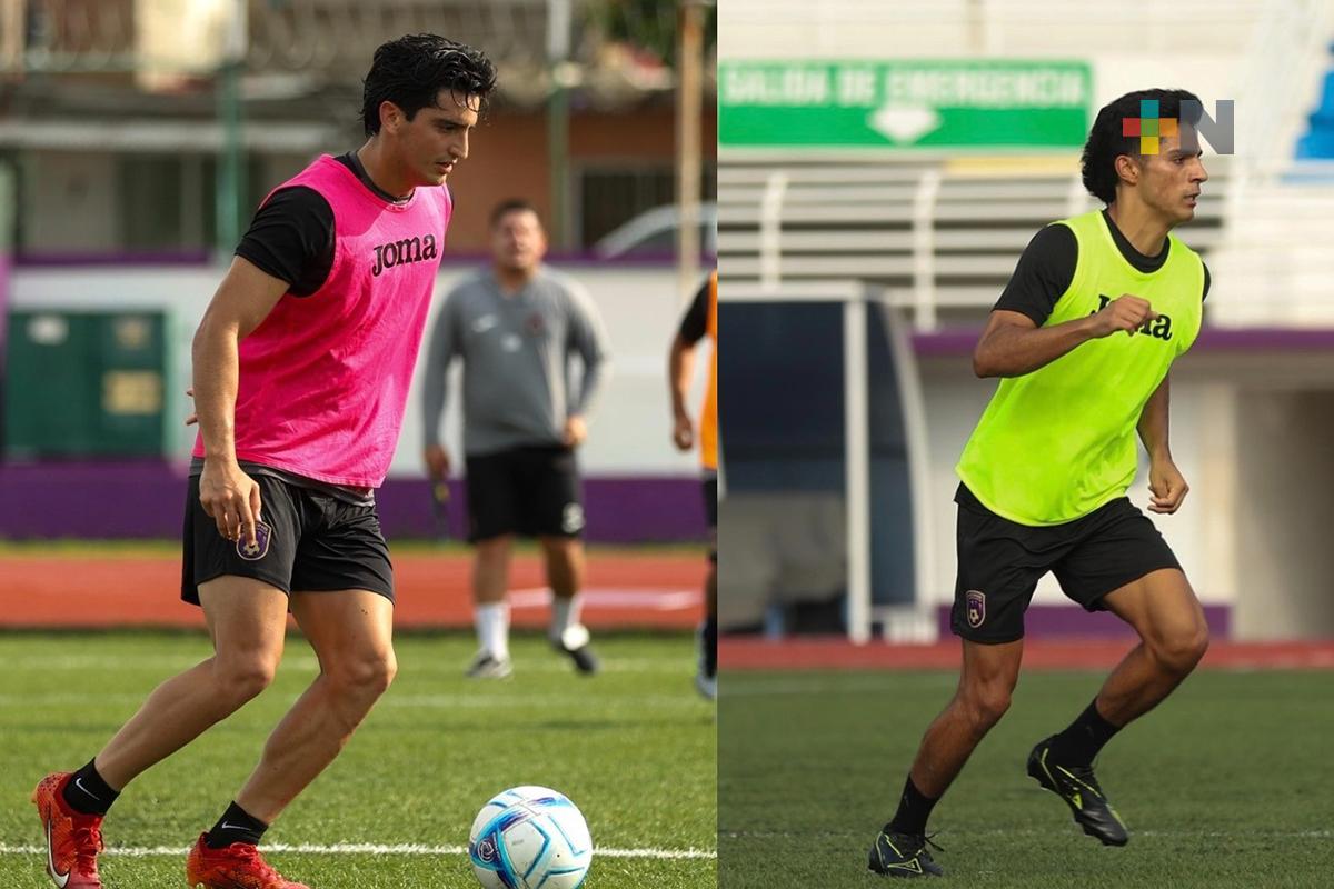 Omar Reynoso y Manuel Villegas, defensas que refuerzan al Racing de Veracruz