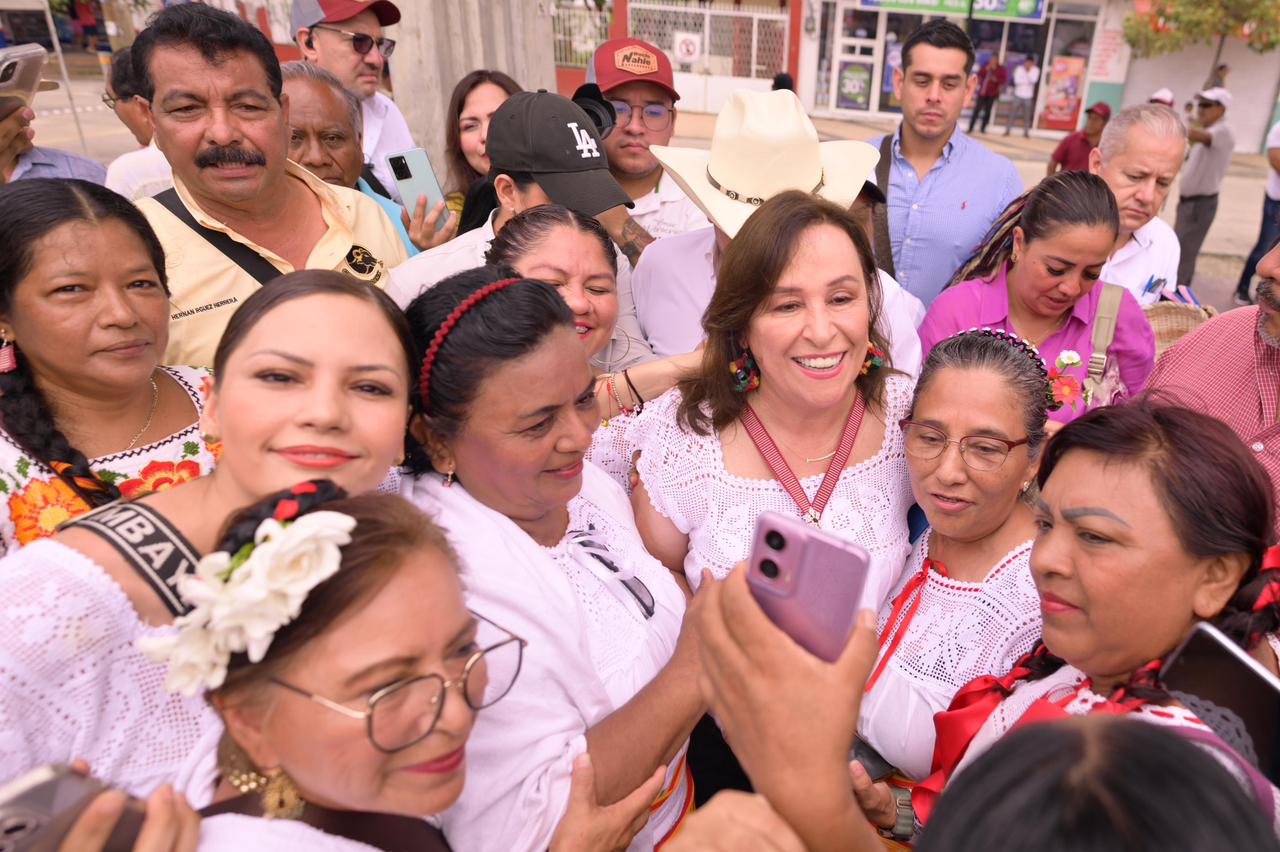 Consolidaremos la Cuarta Transformación en Veracruz, afirmó Rocío Nahle