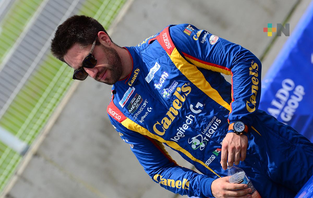 Rubén García arropado en la «San Luis Capital 200» de NASCAR México Series