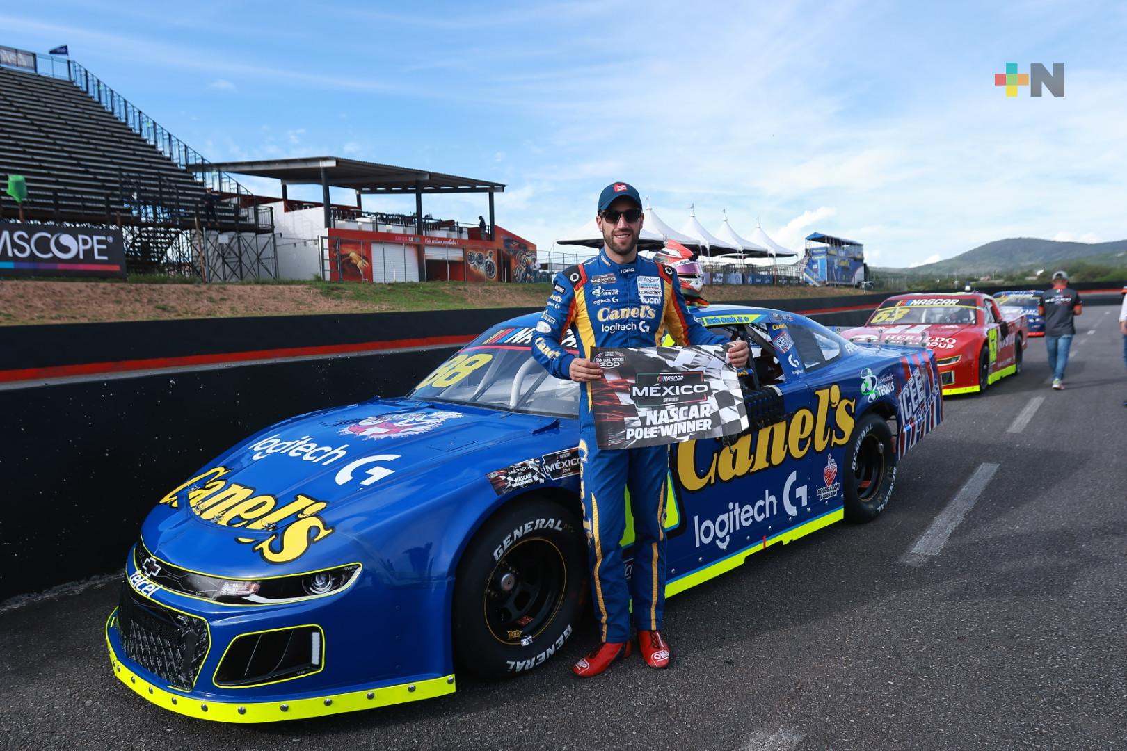 Rubén García Jr. gana la Pole en la “San Luis Capital 200”, en la NASCAR México Series
