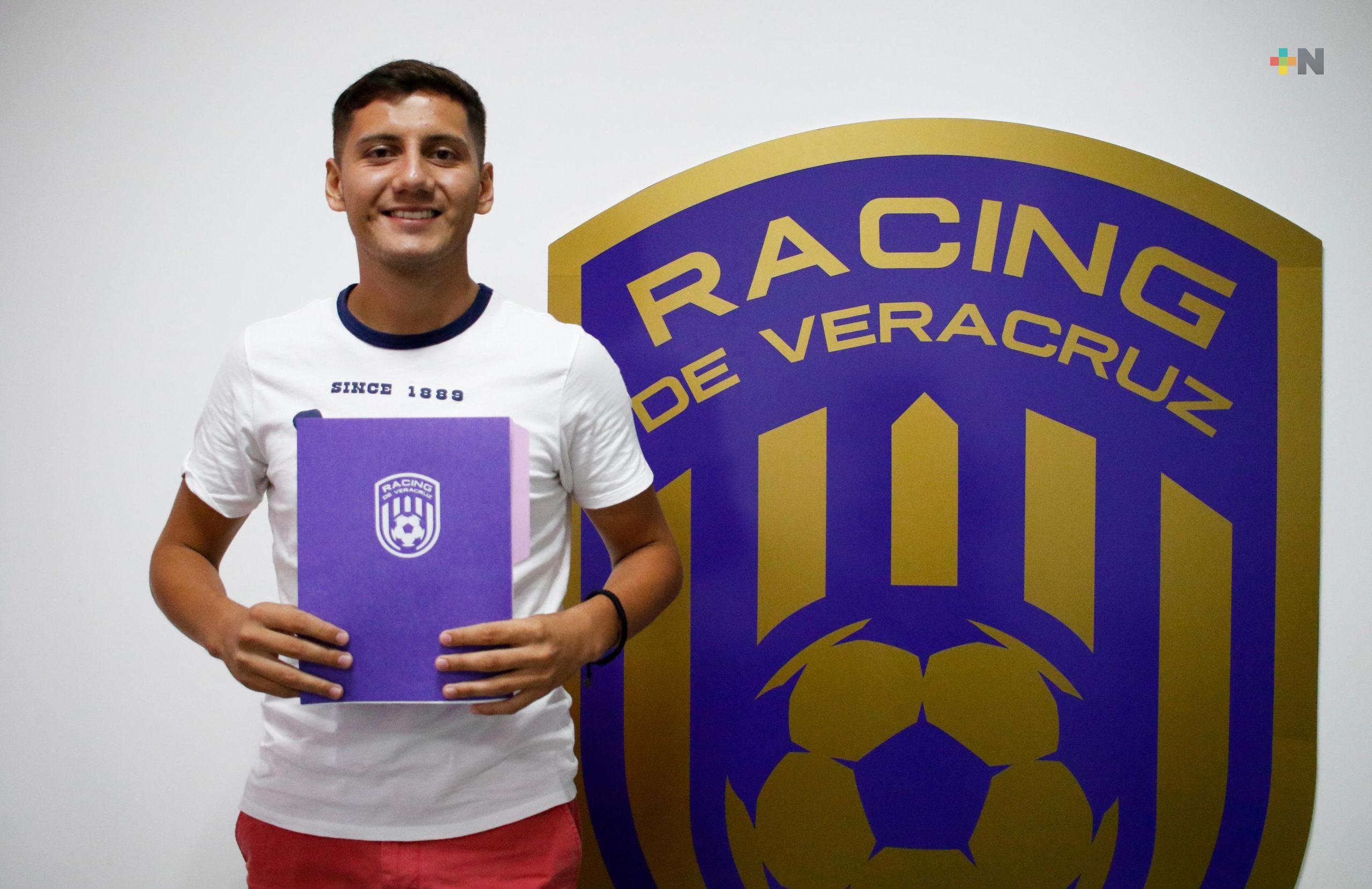 Sebastián Rodríguez, nuevo defensor del Racing de Veracruz