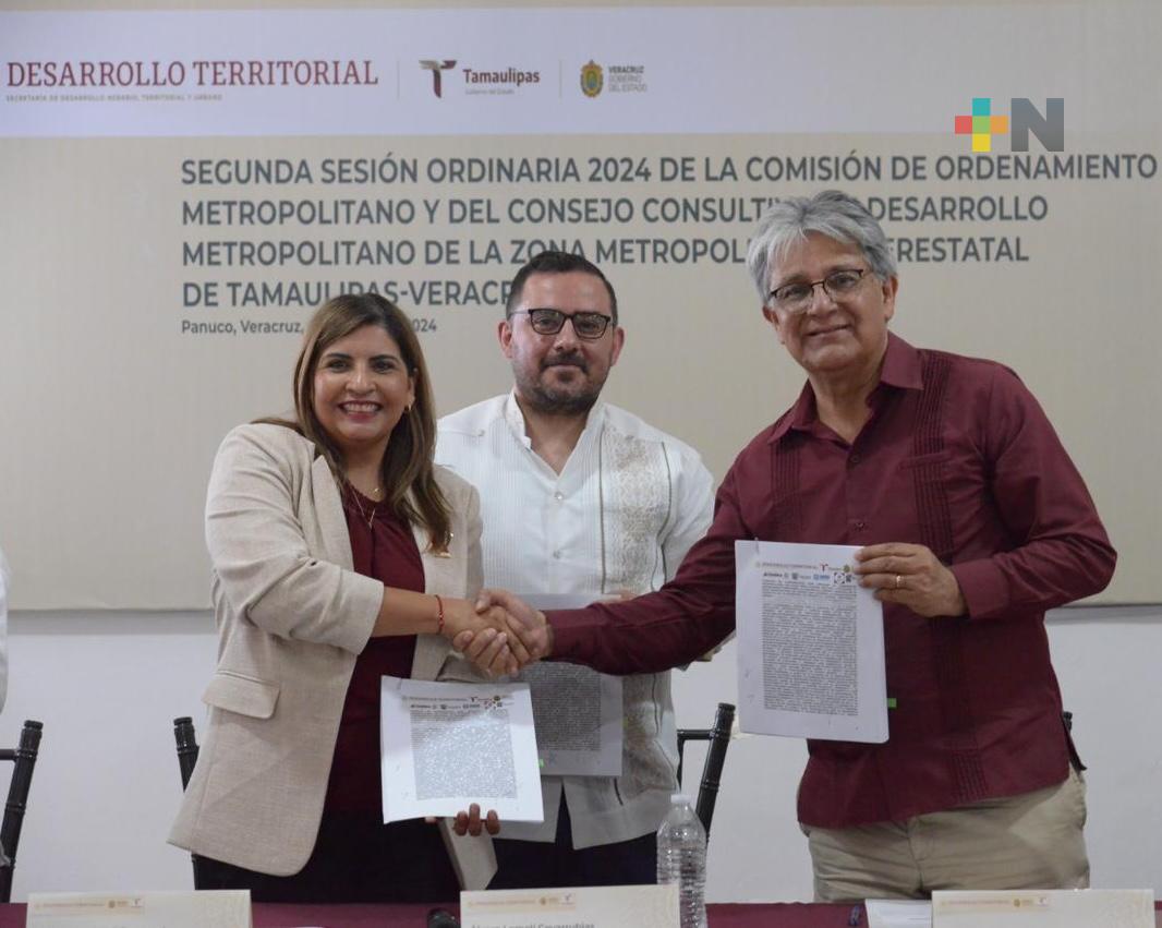 Veracruz y Tamaulipas acuerdan estrategia de desarrollo urbano