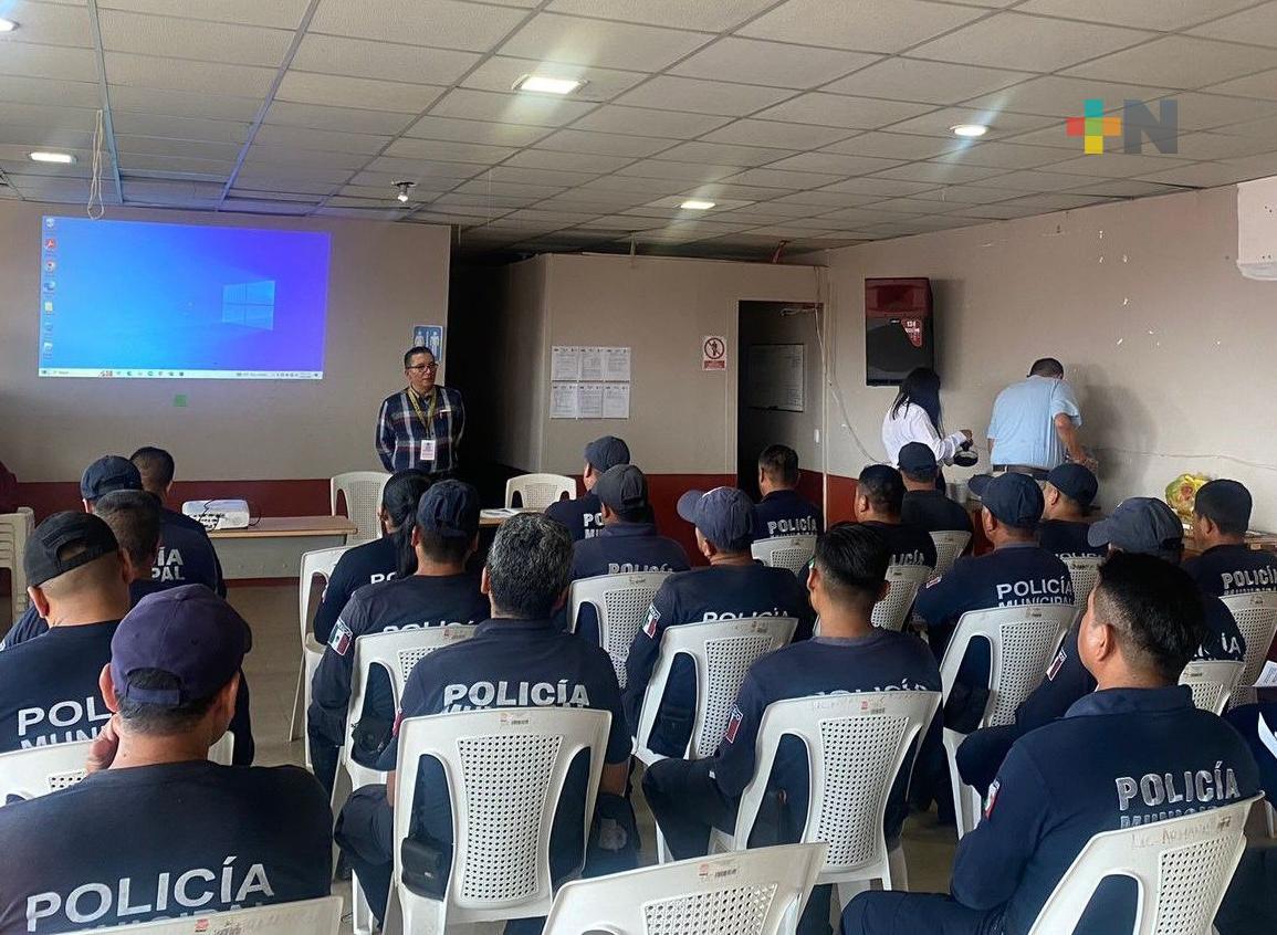 FGE imparte capacitación en informe policial homologado y cadena de custodia