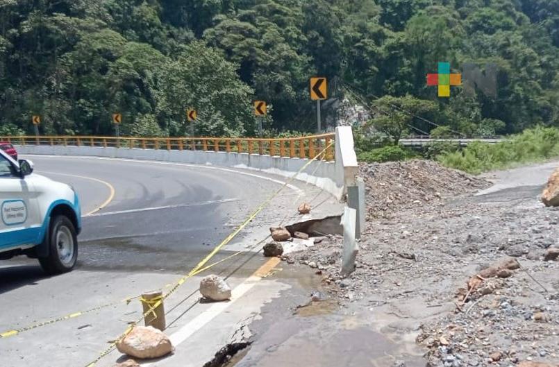 Atiende la SICT incidencia en el Puente Chocaman